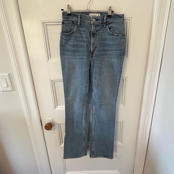 Abercrombie & Fitch The 70s Vintage Flare Ultra High Rise Jeans Size 26 (2r) - Picture 7 of 10
